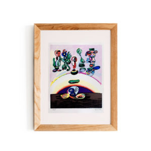 Jose Luis Zumetaren serigrafia