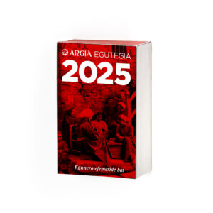 2026 Egutegia eta egurrezko euskarria - Egutegia